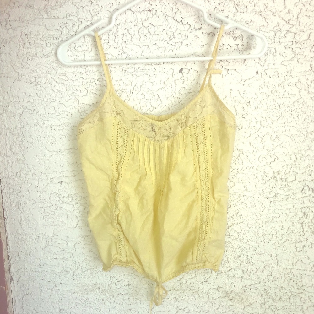 Cute yellow tank